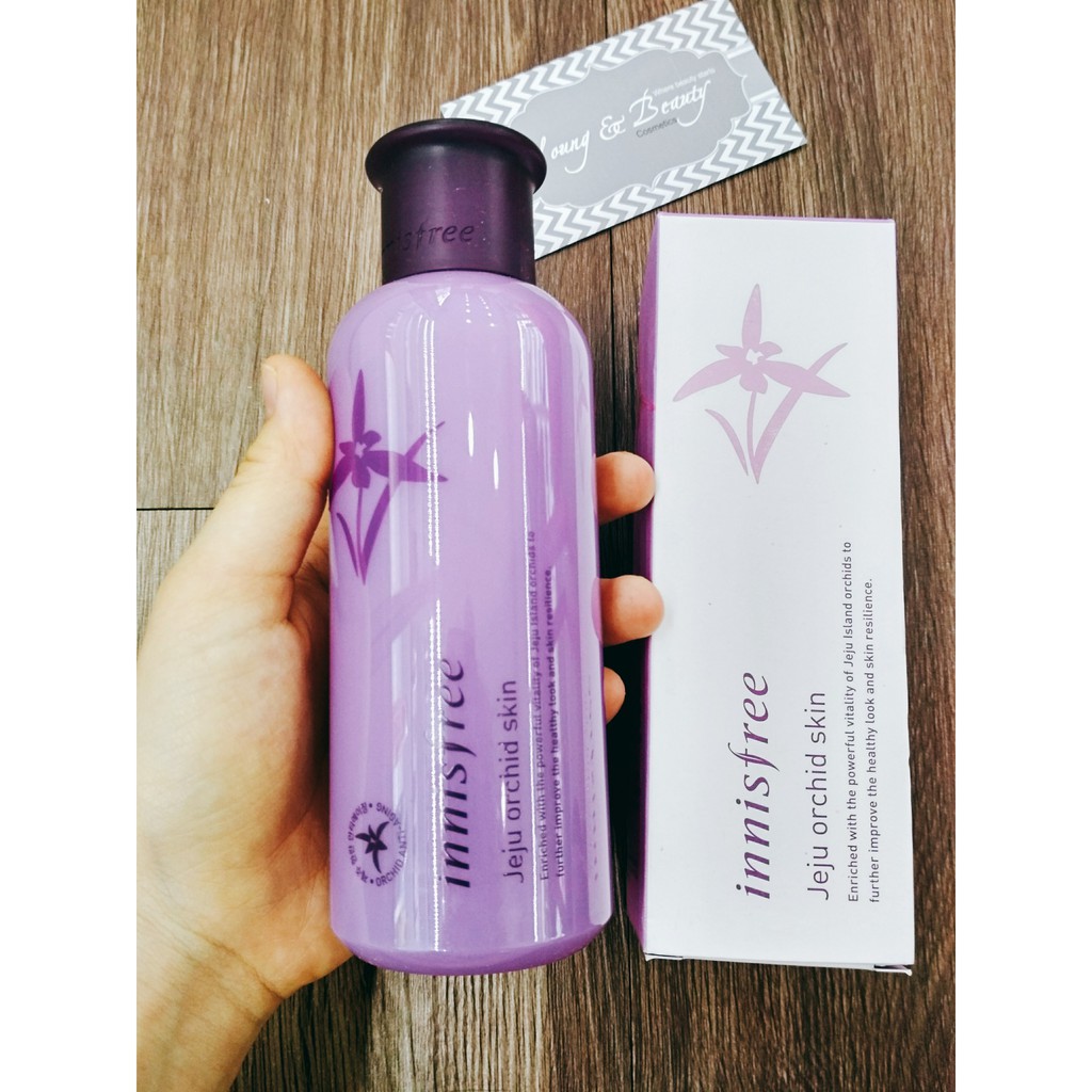 Nước Hoa Hồng Phong Lan Tím – Innisfree Jeju Orchid Skin