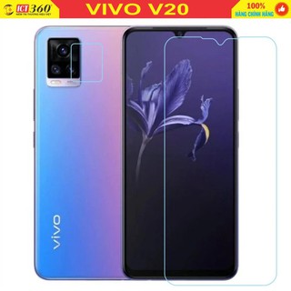 Kính Cường Lực Nano Dẻo, Dán PPF VIVO V20 + Kính Bảo vệ camera VIVO V20