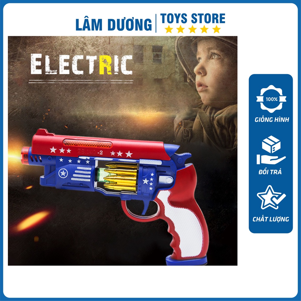 Súng pin cho trẻ em đồ chơi bé trai nhiều mẫu hot 2022
