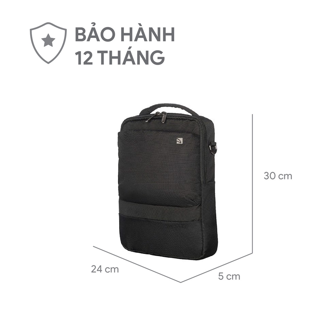 Túi đeo chéo Crossbody Tucano Dritta iPad cao cấp đựng vừa máy tính bảng 11 inch