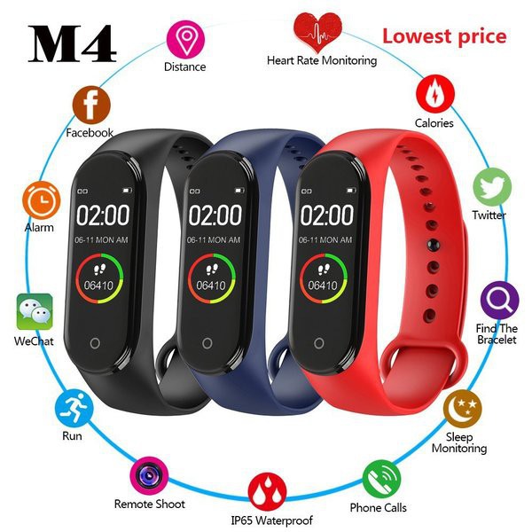 Đồng hồ thông minh YOHO M4 - đo huyết áp và nhịp tim với độ chính xác rất cao.