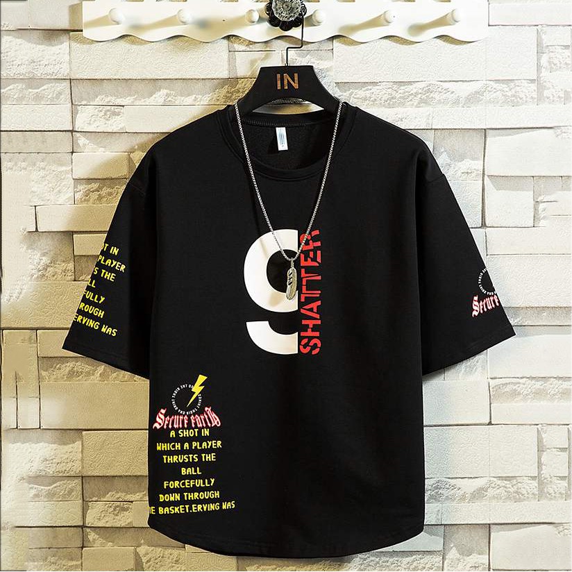 Bộ Đồ Thun Nam Thể Thao Áo Số 9 Ngắn Tay Kết Hợp Quần Jogger Bo Gấu SHATTER SEPTEMBERGIRL1989 SET NAM 90000112C | BigBuy360 - bigbuy360.vn