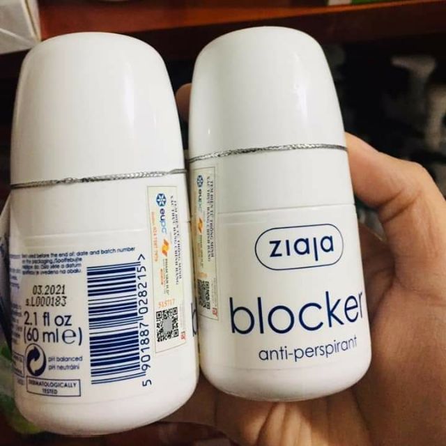 ✅[CHÍNH HÃNG] LĂN KHỬ MÙI BLOCKER ZIAJA