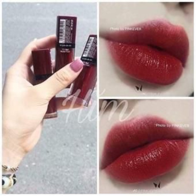 Son kem bourjois rouge edition velvet số 19 và 33