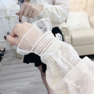 ÁO SƠMI REN TIỂU THƯ SIÊU XINH