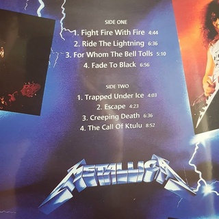 vinyl Metallica Ride The Lightning