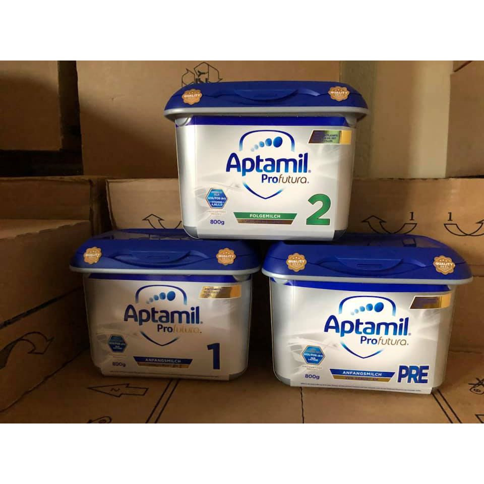 Sữa aptamil bạc đức số 1,2