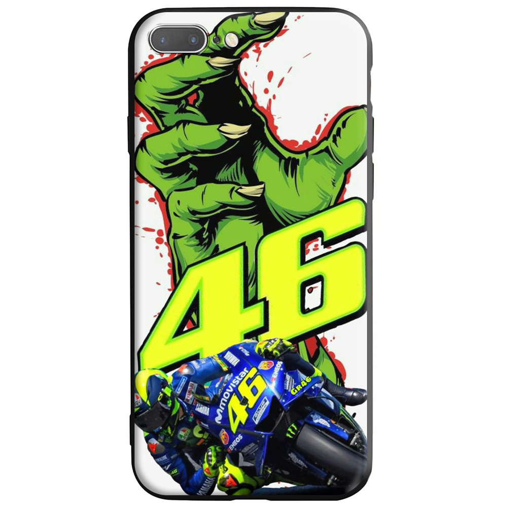 Silicone Ốp Điện Thoại tpu Silicon Mềm Hình valentino rossi vr46 Cho iphone 12 / 12 mini / 12 pro / 12 pro max / 6 6s plus 102
