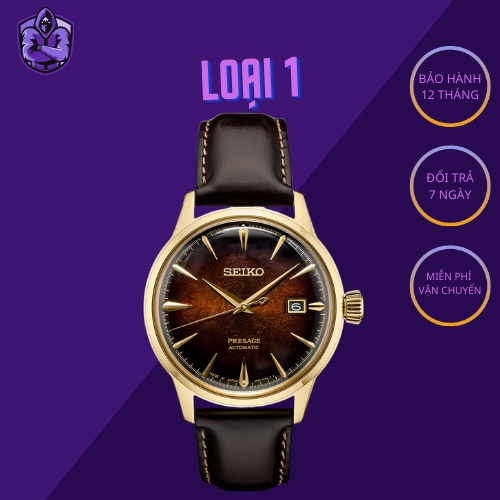 Đồng hồ Nam Seik cổ điển sang trong, thẻ bào hành 12 tháng (Seiko)