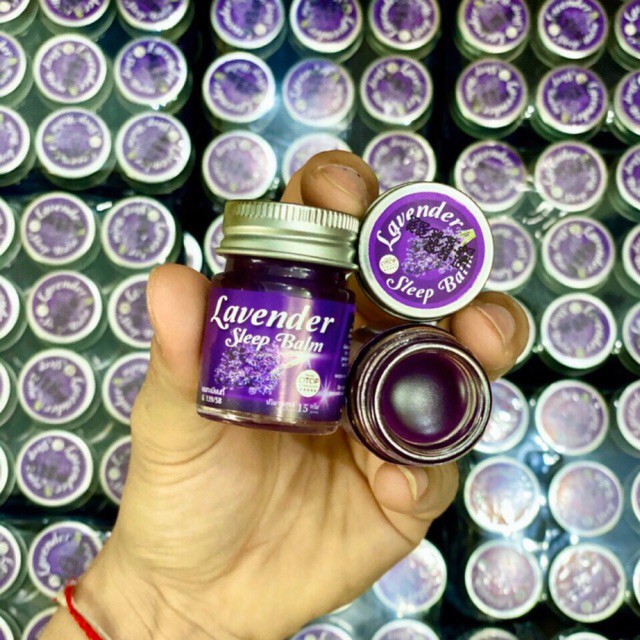 Dầu Cù Là Lavender, Dầu cù là giúp ngủ ngon Thái Lan mùi thơm dễ chịu giúp thư giảm giảm mệt mỏi stress ngủ ngon hơn