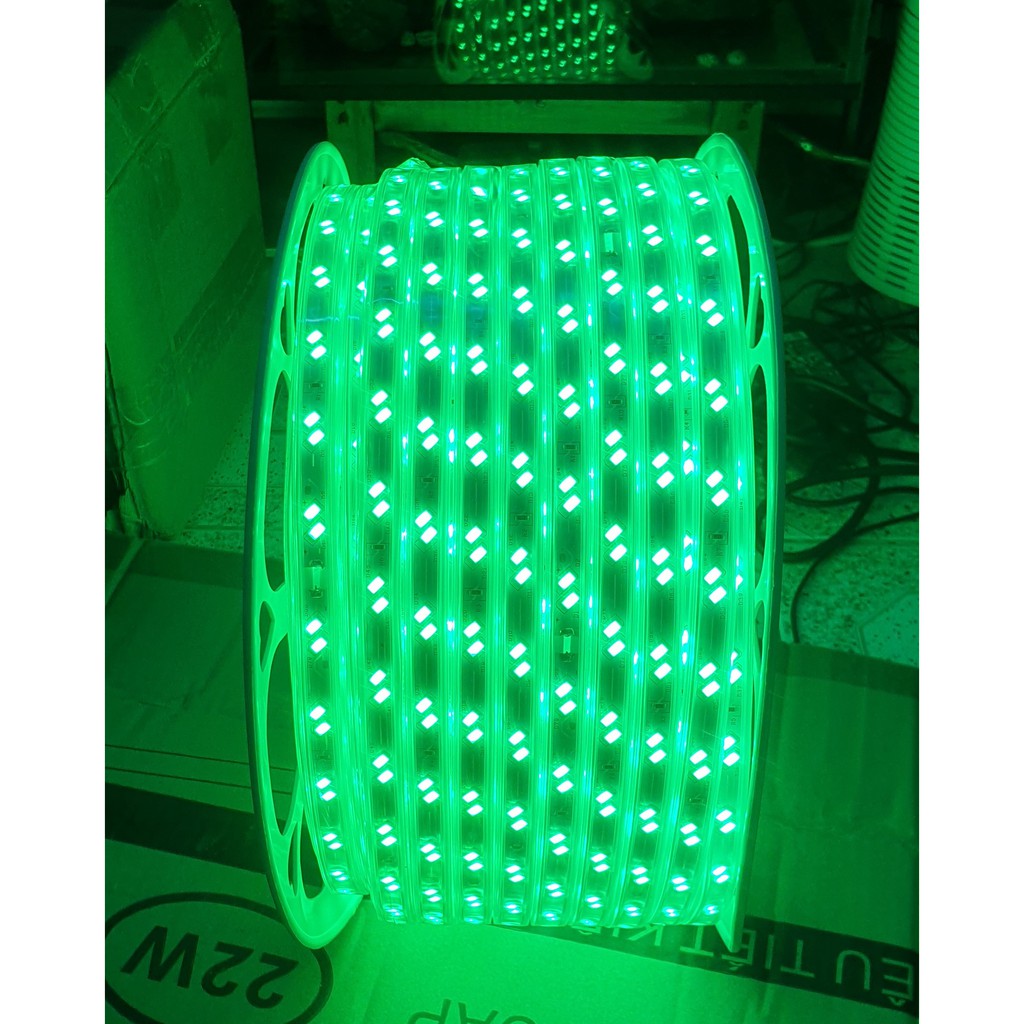 [5730 - 80 led]  Đèn Led Dây 100m (2 hàng led đôi) + tặng 5 dây nguồn