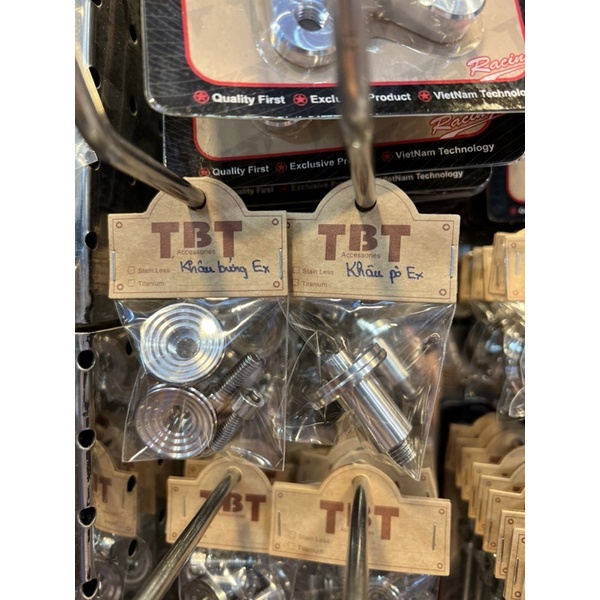 Bộ khâu inox 304 cho xe Exciter