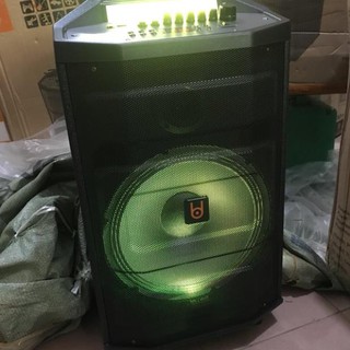 Loa kéo h1286 kèm 2 mic không dây