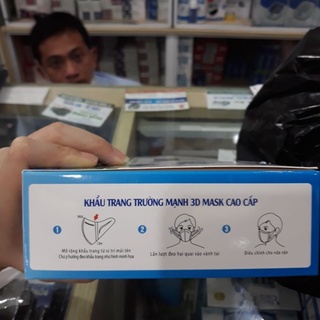 Khẩu trang 3D Mask 50 chiếc