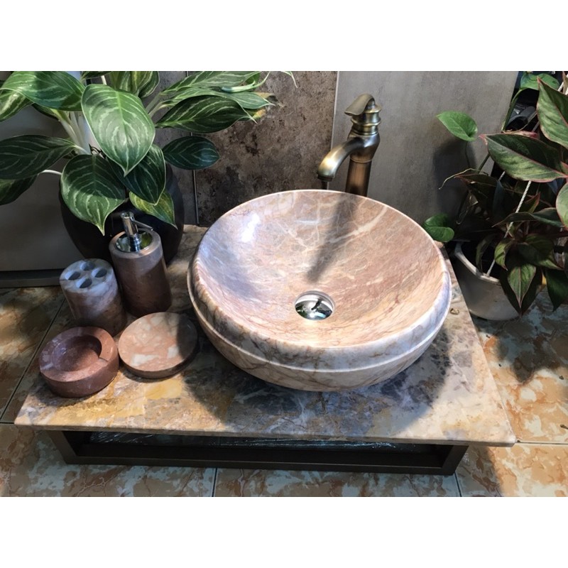 Lavabo rửa mặt bằng đá | BigBuy360 - bigbuy360.vn