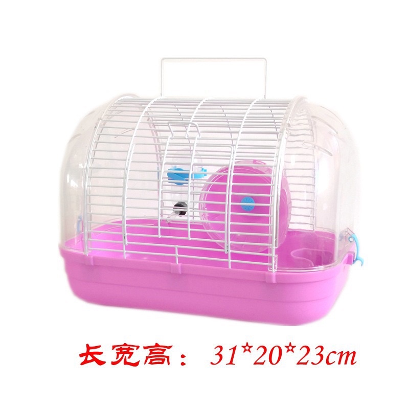 Lồng tổ chim mica mái vòm. Lồng mica nuôi hamster. Lồng phi thuyền nuôi hamster