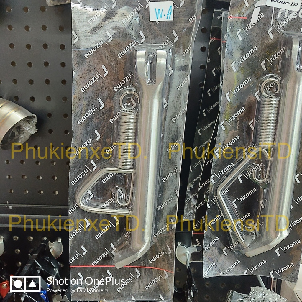 Chân chống nghiêng Inox cho Dream Wave Elegant Axelo Future Blade Taurus Sirius Vario Ex135 Ex150 Winner