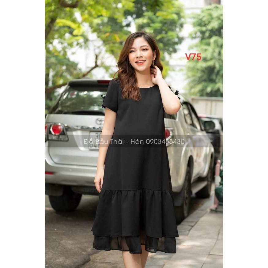 váy bầu chân bèo
