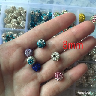 🌺 1 hạt gốm đính đá (mua 10 viên tặng 1)