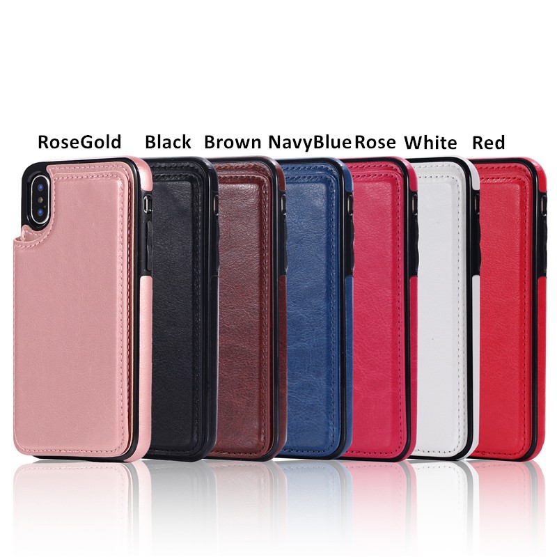 Crazy Horse Grain Leather Phone Case For Samsung S8 S8 Plus S9 S9 Plus S7 S7Edge | BigBuy360 - bigbuy360.vn