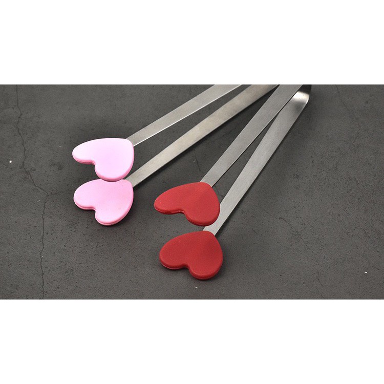 Kẹp gắp thức ăn silicon nhỏ gọn gắp đồ ăn nóng cho bé ăn dặm, dụng cụ nhà bếp - Shop Mẹ Khoai