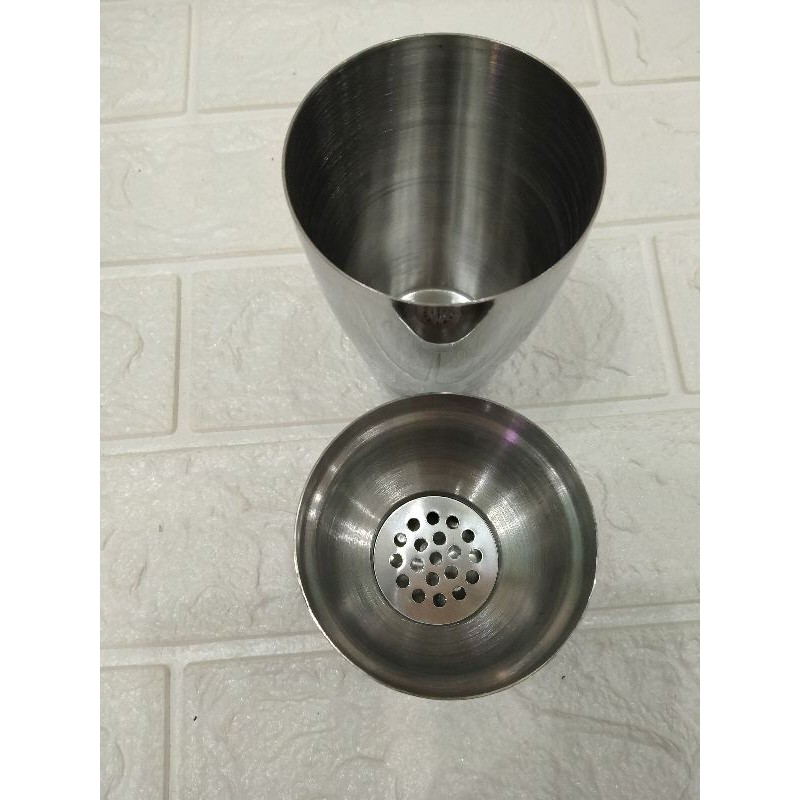 Dụng cụ pha chế để lắc rượu, lắc cà phê, lắc cốc tai chất liệu inox đủ các số 350ml, 550ml và 750ml