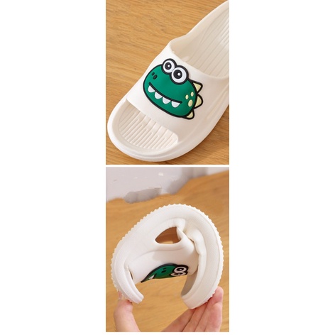 Dép nữ đi trong nhà Siêu NHẸ, ÊM ÁI DINO MẶT XANH siêu cute DP14