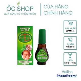 Tinh dầu hô hấp AN NHI- DẠ THẢO LIÊN hỗ trợ Sổ Mũi, Tiêu Đờm, Viêm Đường Hô Hấp.. rất hiệu quả