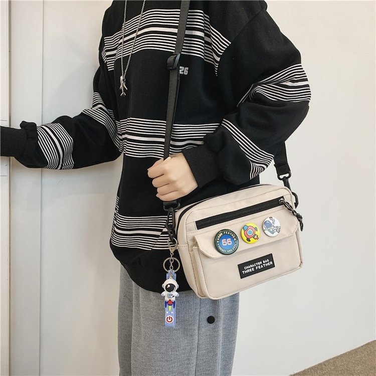 Túi Đeo Chéo Nhỏ Đựng Điện Thoại Phong Cách Hàn Quốc Dành Cho Nam Và Nữ