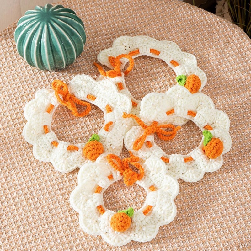 ✿ Vòng Cổ Đan Len Có Chuông Cho Thú Cưng