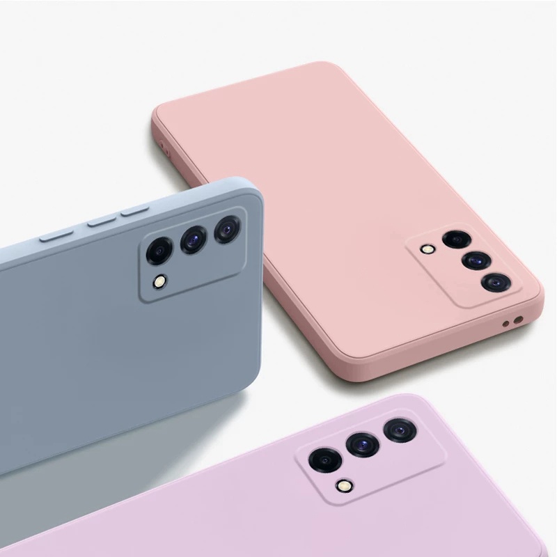 Ốp Điện Thoại Silicone Mềm Dẻo Nhiều Màu Cho OPPO A95 A74 A54 A55 4G Reno6 Lite OPPO Reno 6 Lite