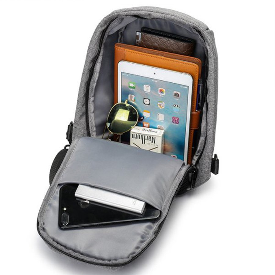 Xả hàng Túi đeo chéo nam, nữ Unisex vừa IPAD chống trộm chống nước cao cấp | BigBuy360 - bigbuy360.vn