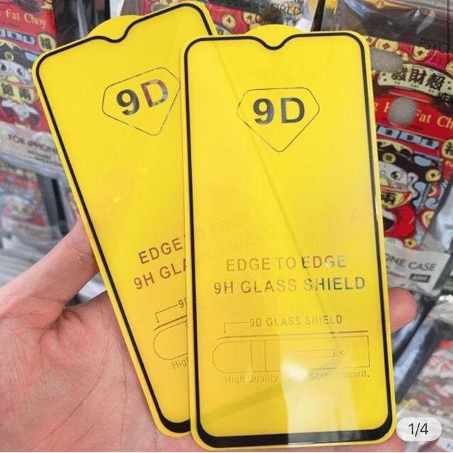Kính cường lực 9D samsung galaxy A20s full keo full màn hình