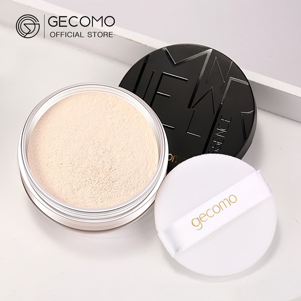GECOMO Mattifying Loose Powder Oil Control Matte Chống bóng nhờn Trang điểm không trọng lượng cho khuôn mặt | BigBuy360 - bigbuy360.vn