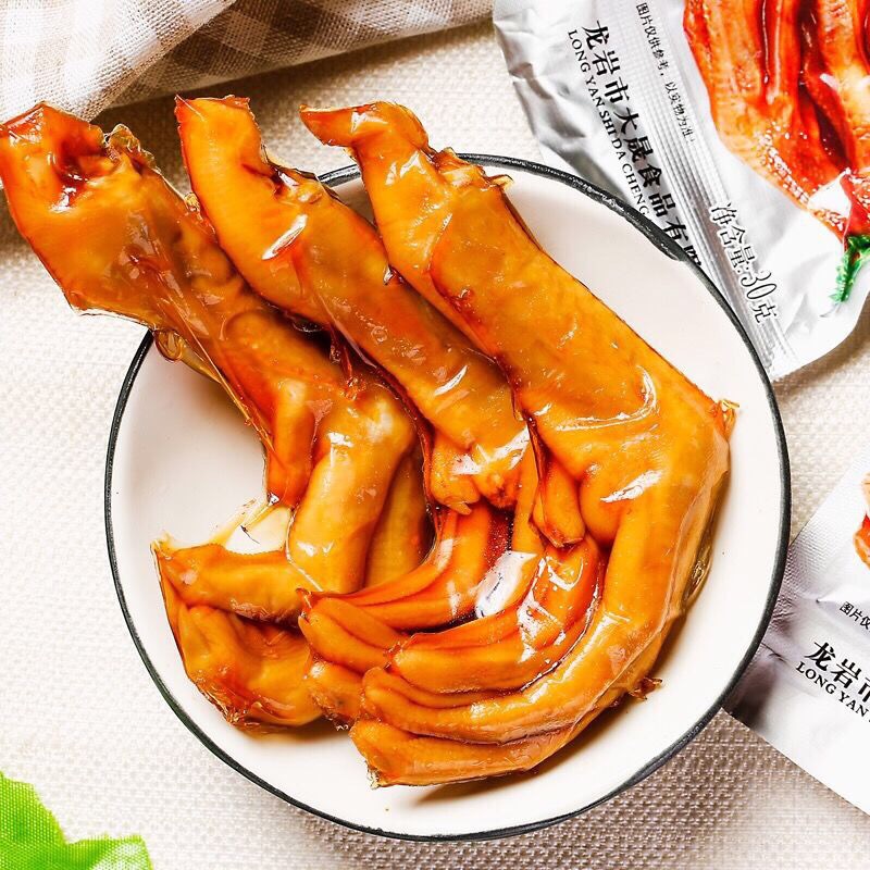 BÁN LẺ: Chân gà - chân vịt Daecheng ăn vặt nội địa TQ