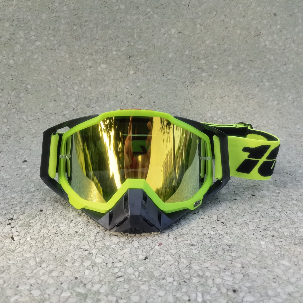 Kính Gắn Nón Bảo Hiểm 100% Cho Nam Nữ Đi Xe Mô Tô Địa Hình Atv