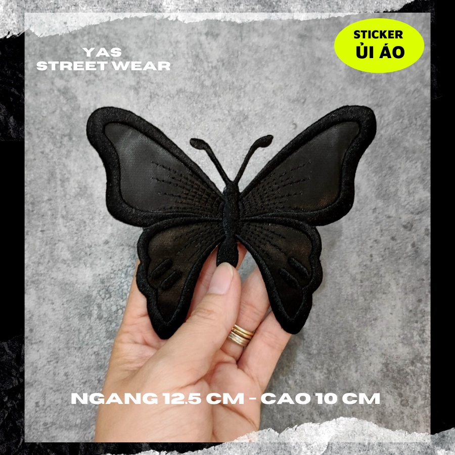 Sticker ủi áo cao cấp, miếng dán quần áo dùng làm Patch ủi, miếng vá quần áo, vá áo phao, trang trí BALO