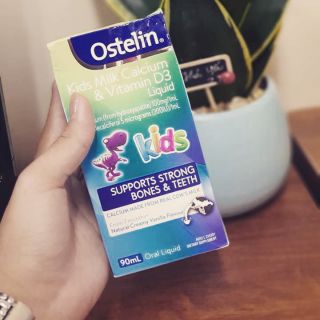 Sản phẩm vitamin Ostelin Kid milk calcium & vitamin D3