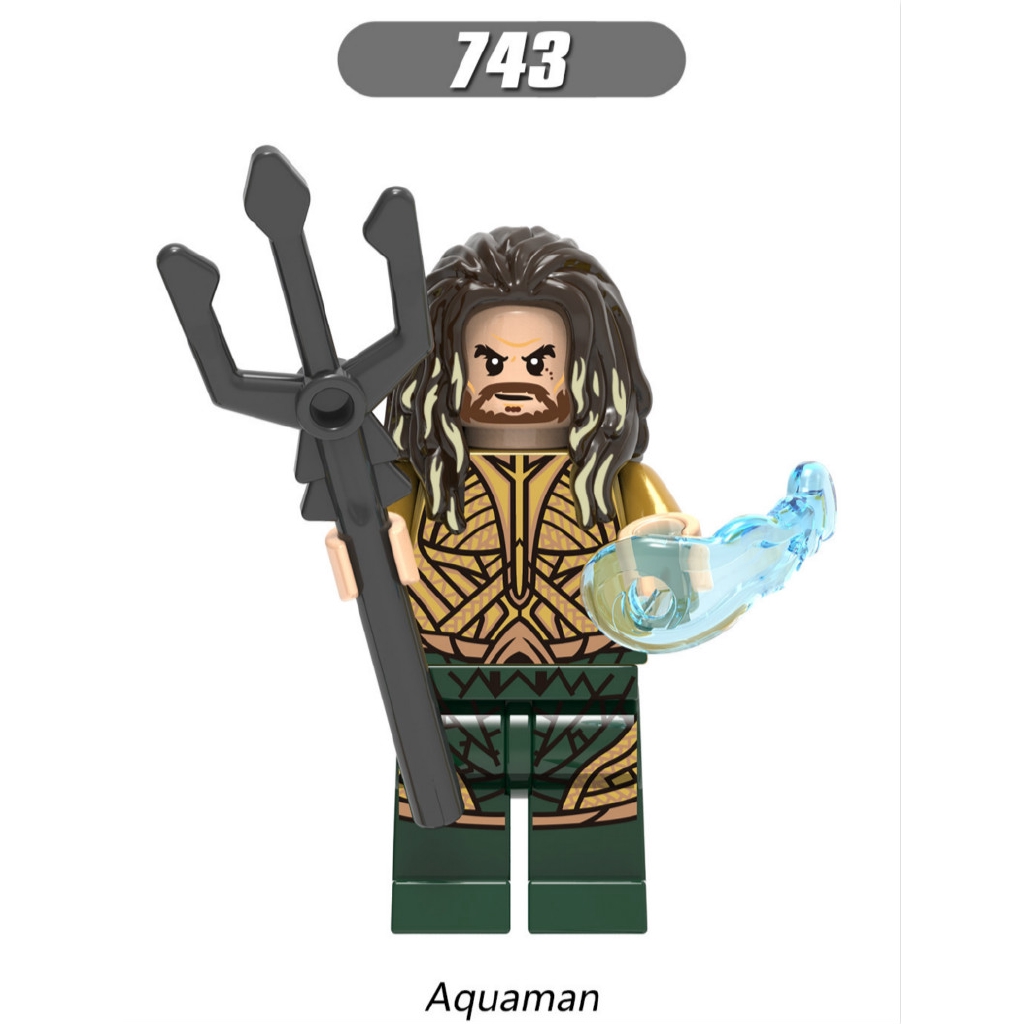 Aquaman Bộ đồ chơi xếp hình lego cao cấp dành cho bé