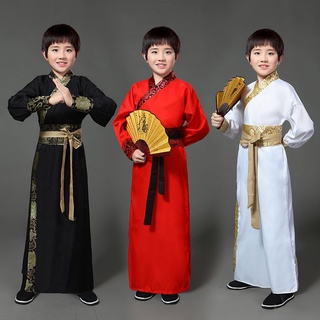 (CÓ SẴN) Trang Phục Cổ Trang Trung Quốc Trang Phục Đại Hiệp Hán Phục Cổ Trang Cho Bé Trai
