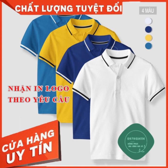 Áo thun có cổ nam nữ cổ bẻ polo trơn tay ngắn vải cá sấu mè mát mẻ chuẩn form nhiều màu ACB2 Áo thun giá sỉ New