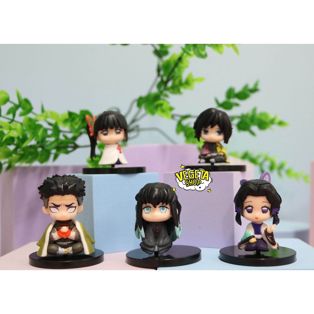 Mô hình Kimetsu No Yaiba - Thanh gươm diệt quỷ - Rengoku Shinobu Kanao Tanjiro Zenitsu Nezuko Tokito Giyu Iguro Sanemi