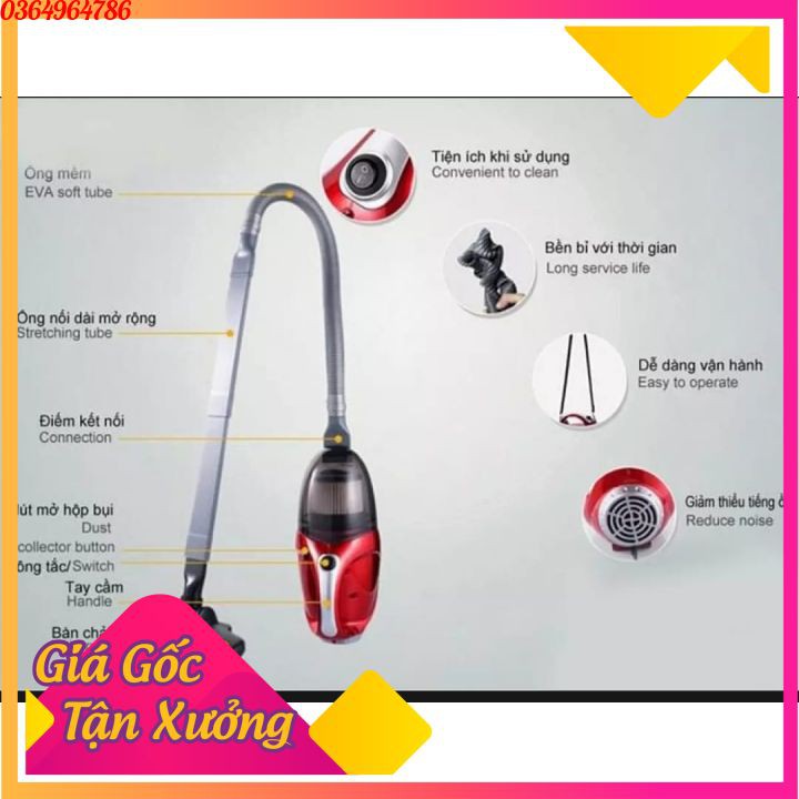 [HÀNG CHÍNH HÃNG] Máy Hút Bụi Mini Cầm Tay 2 Chiều JK-8 1.000W | BigBuy360 - bigbuy360.vn