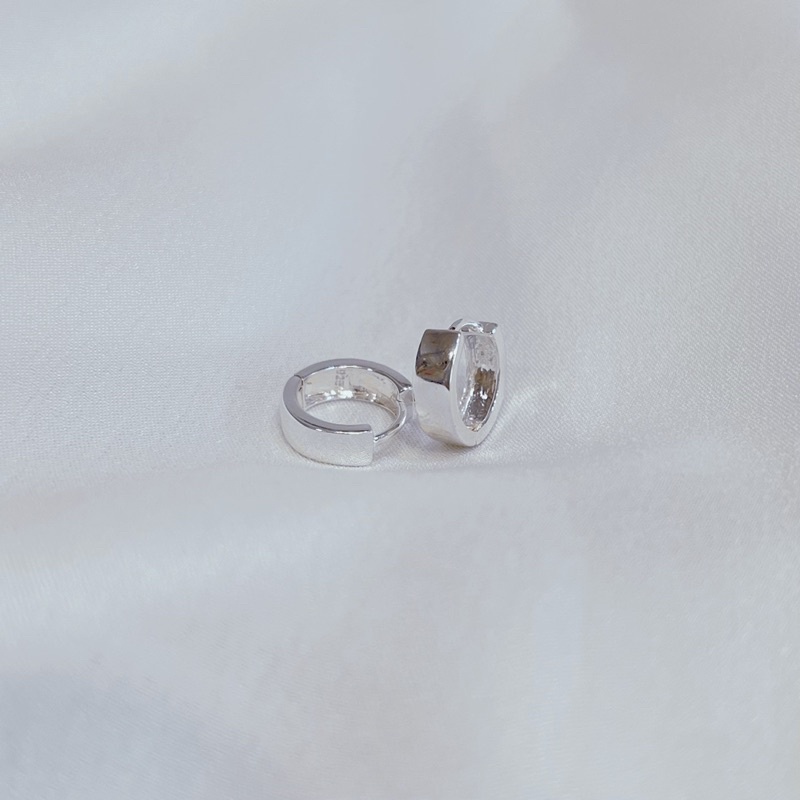 KHUYÊN TAI TRÒN TRƠN CHUẨN BẠC S950 BASIC