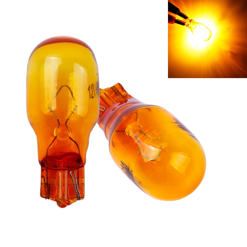 Set 2 Đèn Kevanly Led T15 W16W 12v 16w Ánh Sáng Vàng Tự Nhiên Dành Cho Ô Tô