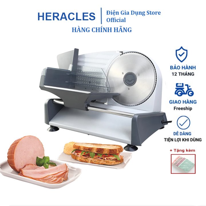 Máy thái lát thịt, giò chả - Máy cắt rau củ, thực phẩm Chính hãng