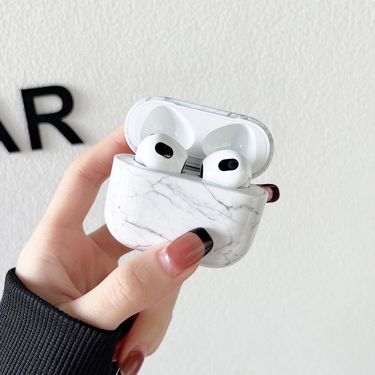Vỏ Bảo Vệ Hộp Sạc Tai Nghe compatible AirPods Pro compatible AirPods 3 / 3rd / 20 / 3rd Pro Ốp