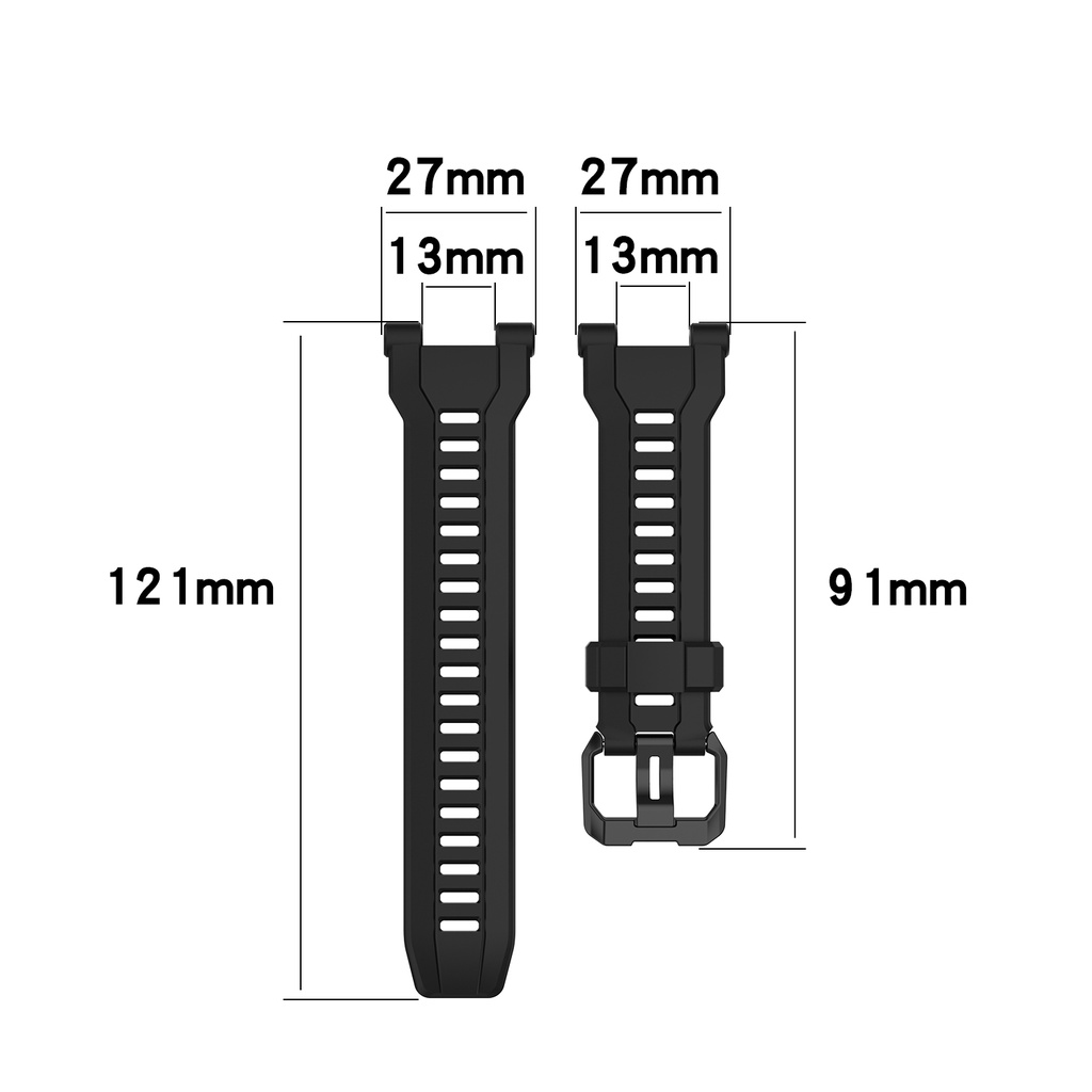 Dây Đeo Silicone Mềm Thay Thế Cho Đồng Hồ Thông Minh Huami Amazfit Ares A1908