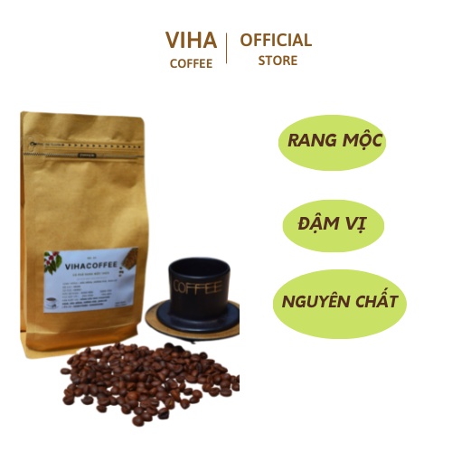 Cà phê rang mộc 100%, sơ chế Honey phù hợp với pha phin,pha máy, vùng trồng Đaklak