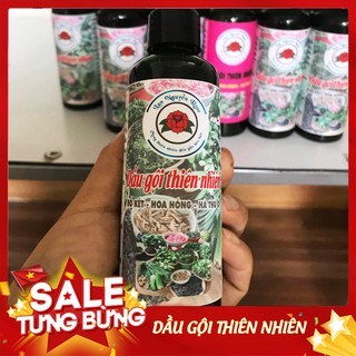 Dầu gội thiên nhiên ⚡GIÁ GỐC⚡ dầu gội bồ kết hoa hồng hà thủ ô giúp tóc mềm mượt
